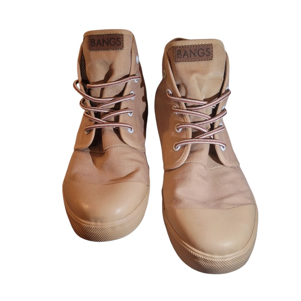 ZION SAND HIGH TOP Bangs UNISEX Ankle Boots Women Sz 10